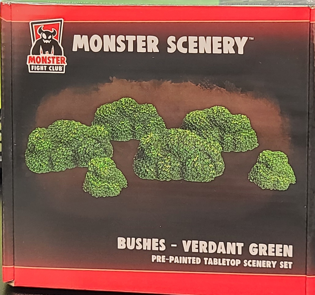 Monster Scenery: Verdant Green Bushes